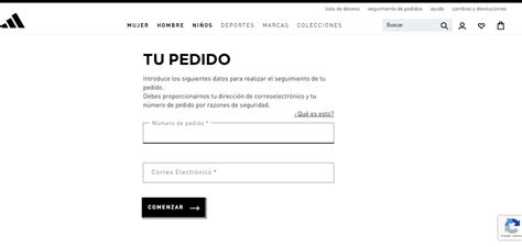 adidas seguimiento de pedidos|adidas lun vie seguimiento.